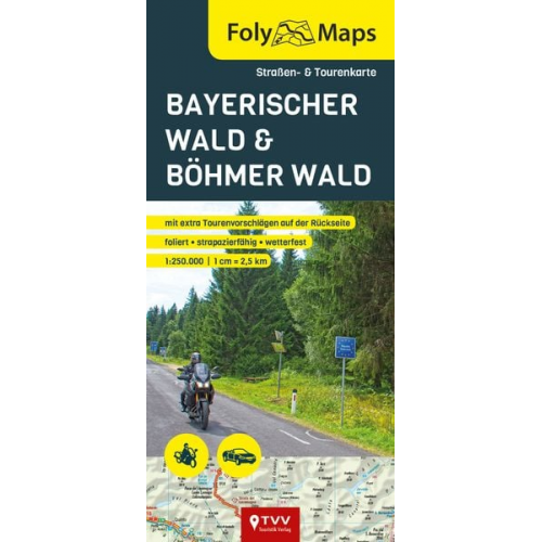 FolyMaps Böhmerwald / Bayerischer Wald 1:250 000