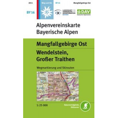 DAV Bayerische Alpen 16 Mangfallgebirge Ost