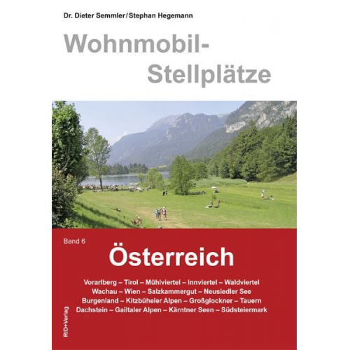 Dieter Semmler - Wohnmobil-Stellplätze Österreich Band 6