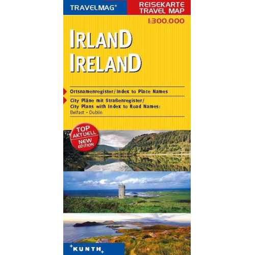 KUNTH Reisekarte Irland 1:300.000