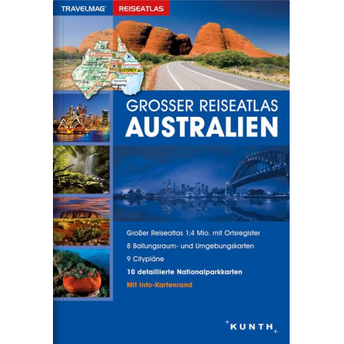 Großer Reiseatlas Australien 1:4 Mio.