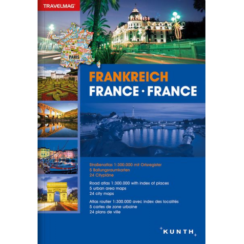 Reiseatlas Frankreich