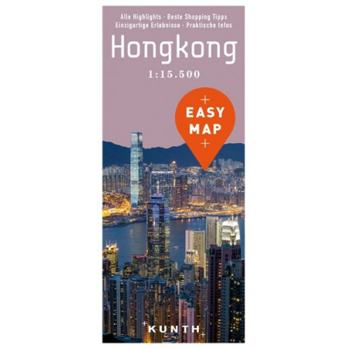 Kunth Verlag - EASY MAP Hongkong