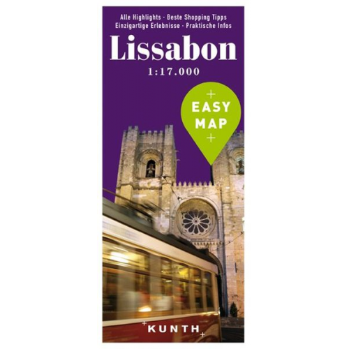 Kunth Verlag - EASY MAP Lissabon