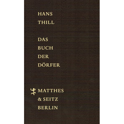 Hans Thill - Das Buch der Dörfer