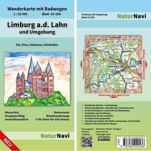 Limburg a.d. Lahn und Umgebung 1 : 25 000, Blatt 43-558