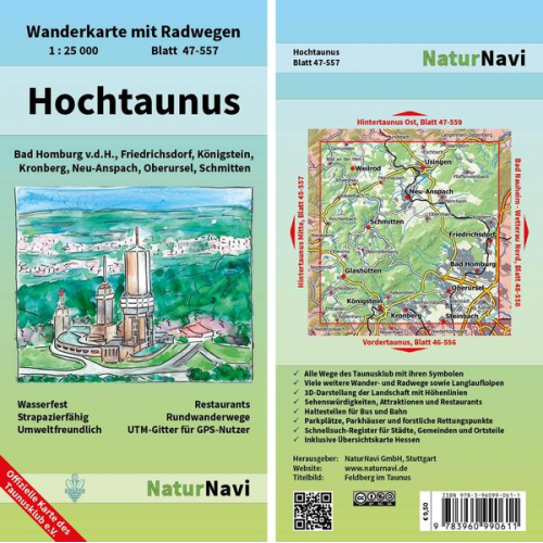 Hochtaunus 1 : 25 000, Blatt 47-557