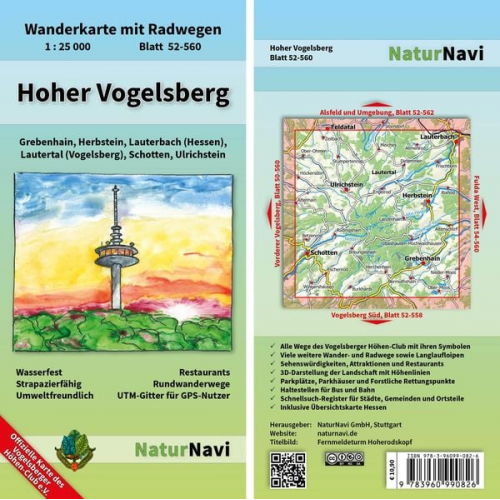 Hoher Vogelsberg 1 : 25 000