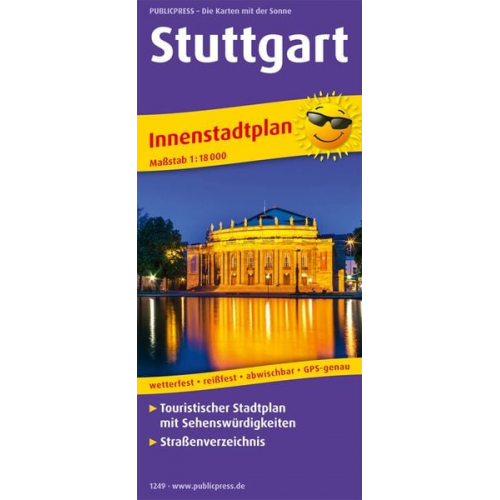 Stuttgart Innenstadtplan