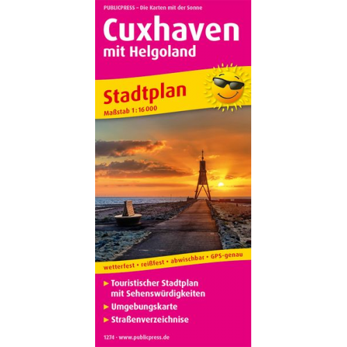 Cuxhaven mit Helgoland 1:16 000