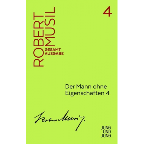 Robert Musil - Der Mann ohne Eigenschaften 4