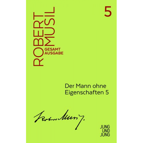 Robert Musil - Der Mann ohne Eigenschaften 5