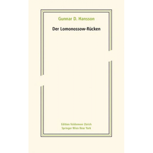 Gunnar D. Hansson - Der Lomonossow-Rücken