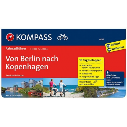 Bernhard Pollmann - KOMPASS Fahrradführer Von Berlin nach Kopenhagen