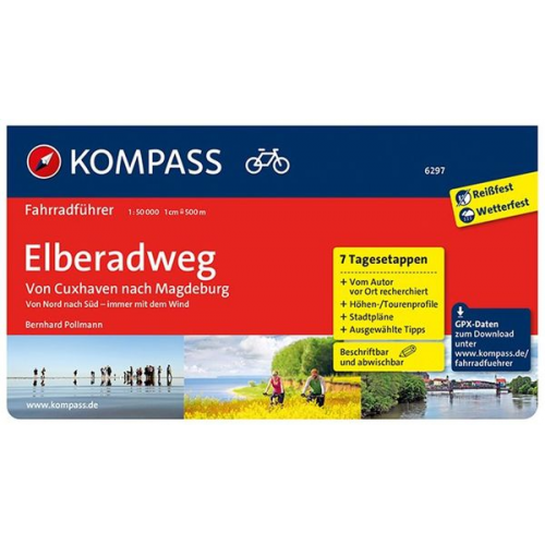 Bernhard Pollmann - KOMPASS Radführer Elberadweg von Cuxhaven nach Magdeburg