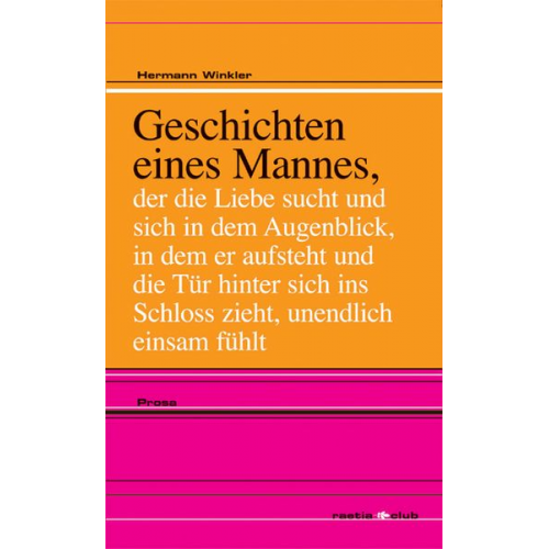 Hermann Winkler - Geschichten eines Mannes