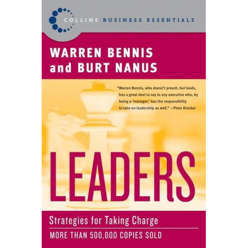 Warren G. Bennis Burt Nanus - Leaders