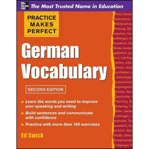 Ed Swick - Pmp German Vocabulary 2e