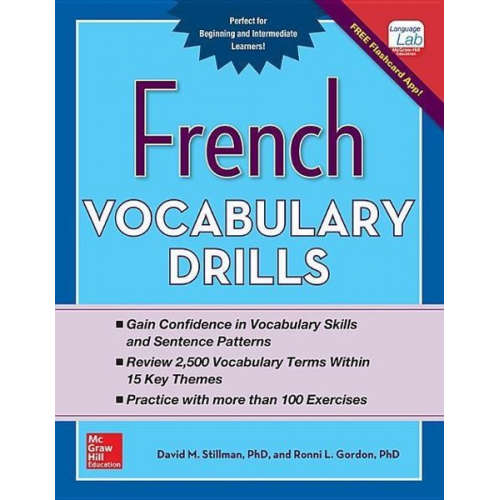 David M. Stillman Ronni L. Gordon - French Vocabulary Drills