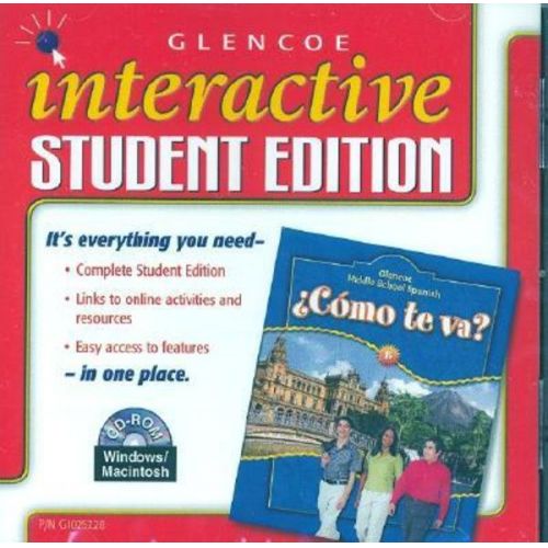 Conrad J. Schmitt - ¿cómo Te Va? Level B Nivel Azul, Interactive Student Edition CD-ROM