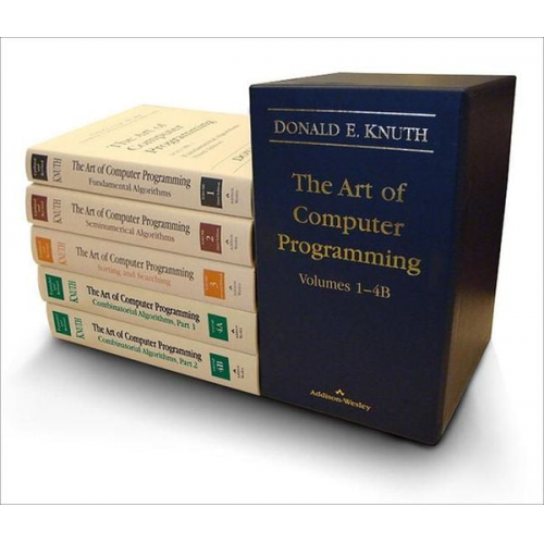 Donald Knuth Donald E. Knuth - Art of Computer Programming, The, Volumes 1-4B, Boxed Set