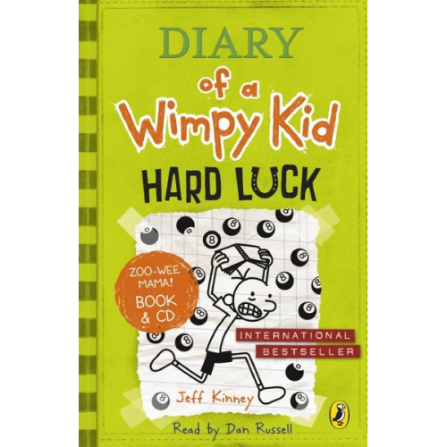Jeff Kinney - Diary of a Wimpy Kid 08. Hard Luck. Book + CD