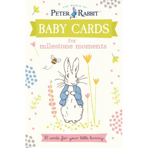 Peter Rabbit Baby Cards: for Milestone Moments