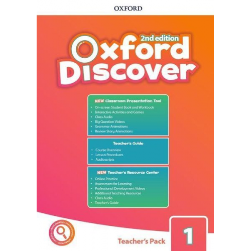 Oxford Editor - Oxford Discover: Level 1: Teacher's Pack