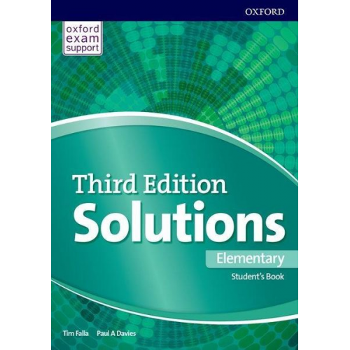 Tim Falla Paul A. Davies - Solutions: Elementary: Student's Book and Online Practice Pack