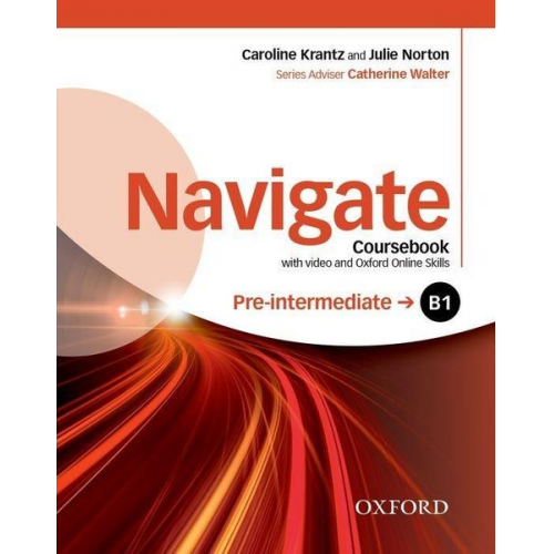 Navigate: Pre-intermediate B1. Coursebook with DVD and online skills