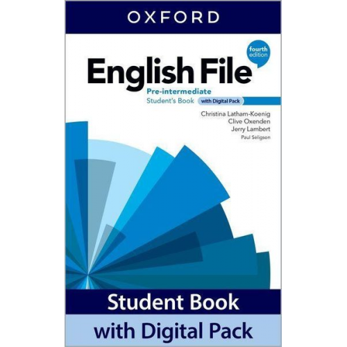 Christina Koenig-Latham Clive Oxenden Jerry Lambert - English File: Pre-Intermediate: Student Book with Digital Pack