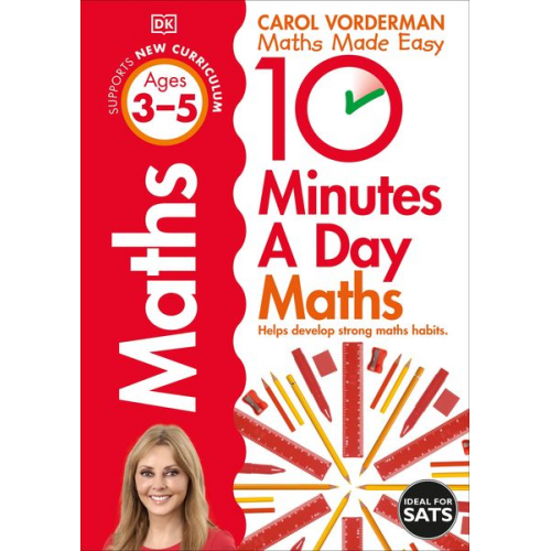 Carol Vorderman - 10 Minutes A Day Maths, Ages 3-5 (Preschool)