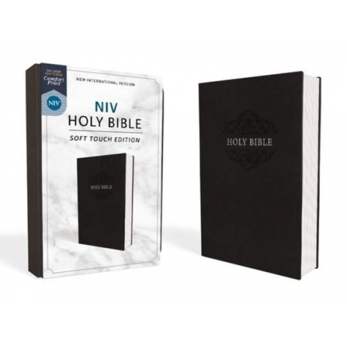 Zondervan - NIV, Holy Bible, Soft Touch Edition, Imitation Leather, Black, Comfort Print