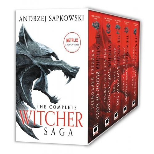 Andrzej Sapkowski - The Witcher Boxed Set: Blood of Elves, the Time of Contempt, Baptism of Fire, the Tower of Swallows, the Lady of the Lake