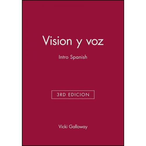 Angela Labarca Vicki Galloway - Vision Y Voz: Intro Spanish, 3e Audio CD Set