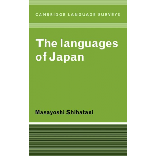 Masayoshi Shibatani - The Languages of Japan