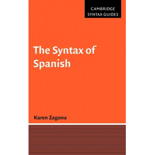 Karen Zagona Zagona Karen - The Syntax of Spanish