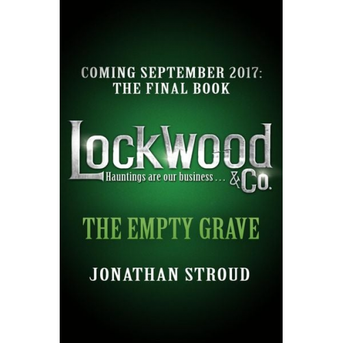 Jonathan Stroud - Lockwood & Co 05: The Empty Grave