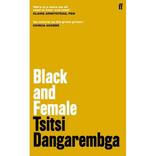 Tsitsi Dangarembga - Black and Female