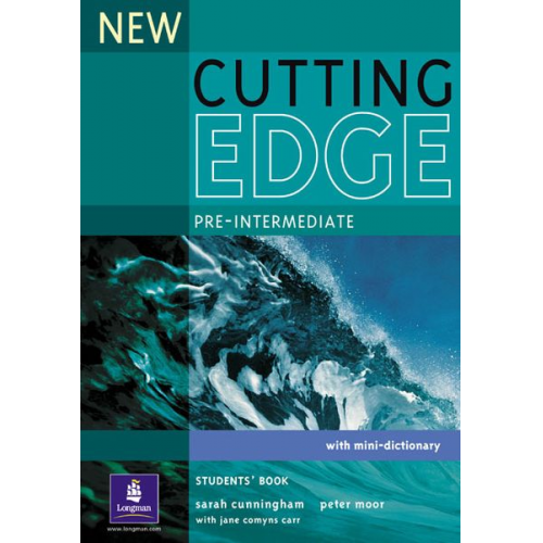 Sarah Cunningham Peter Moor - Cutting Edge Pre-Intermed. New Ed. Course Book