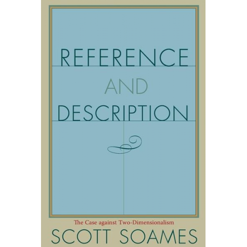 Scott Soames - Reference and Description