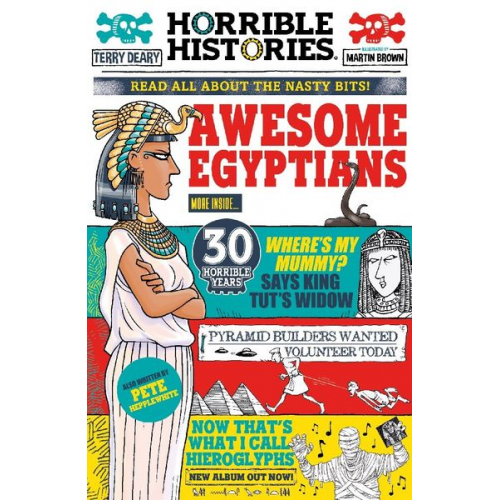 Peter Hepplewhite Terry Deary - Awesome Egyptians (newspaper edition)