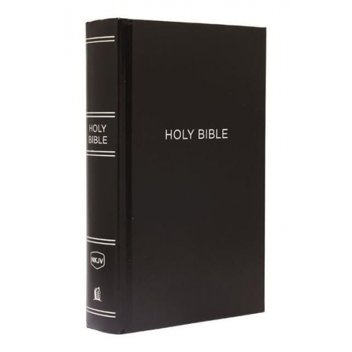 Thomas Nelson - NKJV, Pew Bible, Large Print, Hardcover, Black, Red Letter Edition