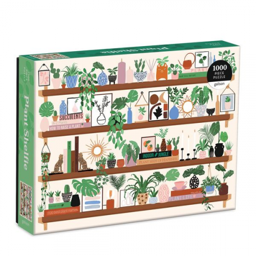 Frances Penwill - Plant Shelfie 1000 Piece Puzzle