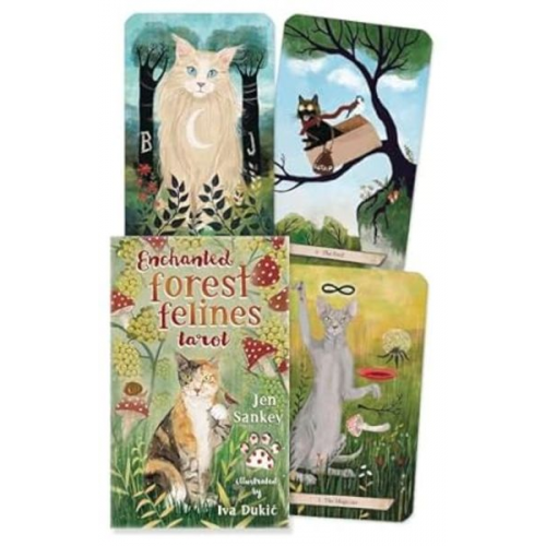 Jen Sankey - Enchanted Forest Felines Tarot