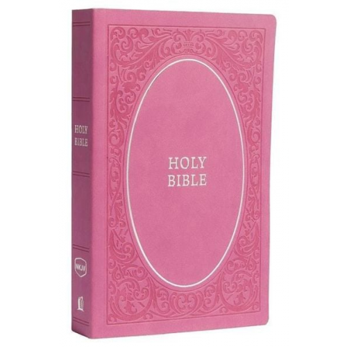 Thomas Nelson - NKJV, Holy Bible, Soft Touch Edition, Imitation Leather, Pink, Comfort Print