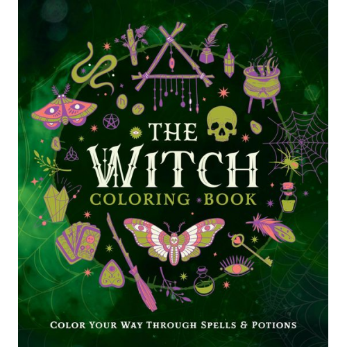 Editors of Chartwell Books - The Witch Coloring Book