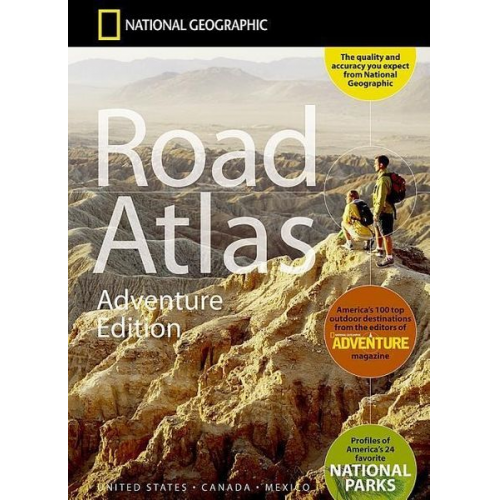 National Geographic Maps - National Geographic Road Atlas 2025: Adventure Edition [United States, Canada, Mexico]