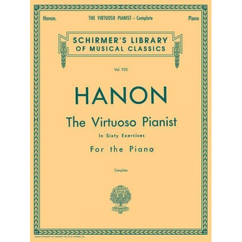 C. L. Hanon - Hanon - Virtuoso Pianist in 60 Exercises - Complete