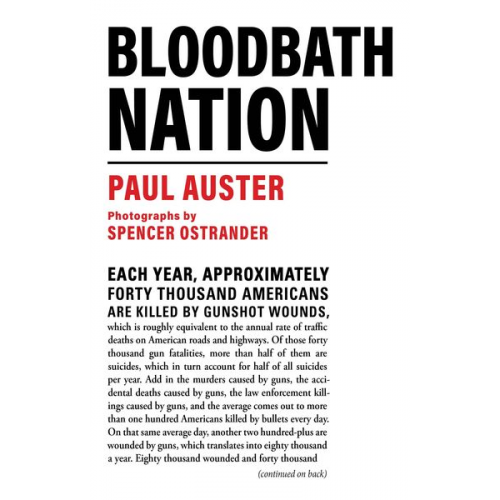 Paul Auster - Bloodbath Nation